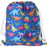 Dinosaur Waterproof Backpack - PE Bag - Swim Bag