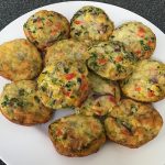Healthy breakfast egg muffins