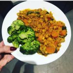 Creamy Coconut, Carrot & Chickpea Curry