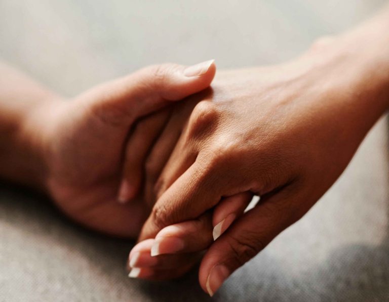 Holding hands-Essex mums