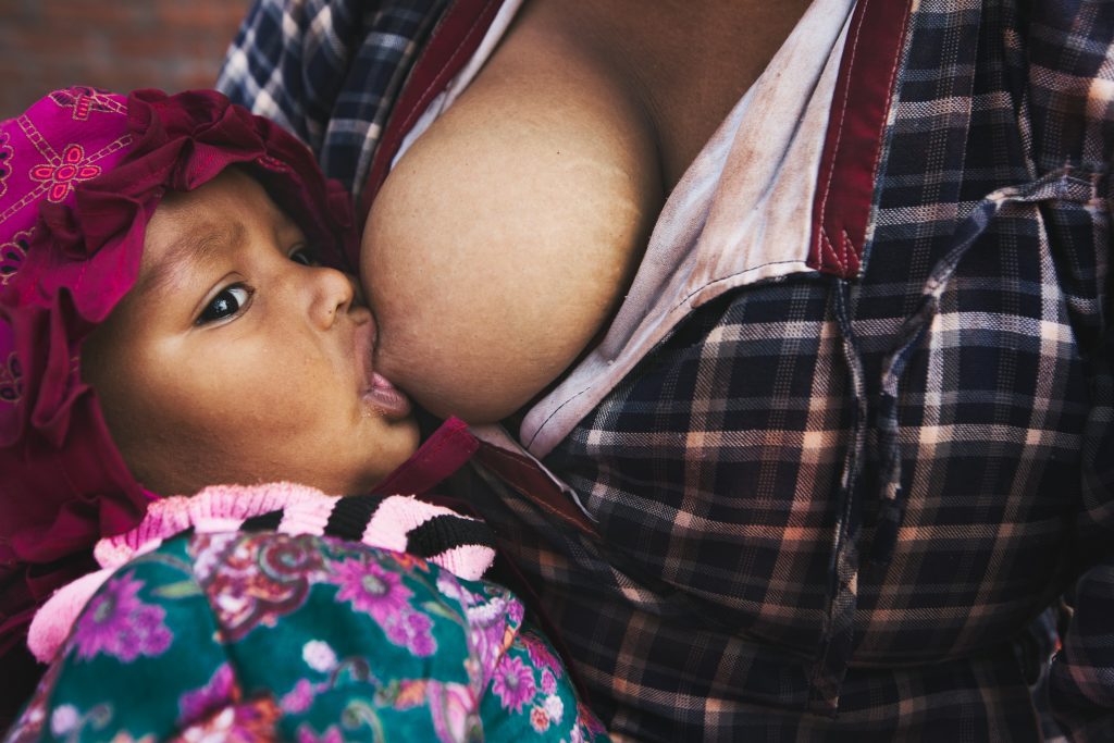 Breastfeeding in public