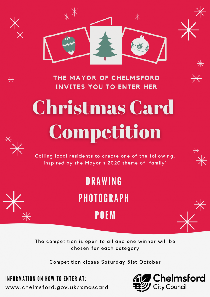 Chelmsford Mayor launches Christmas card competition