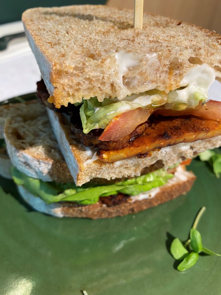 The VLT vegan BLT